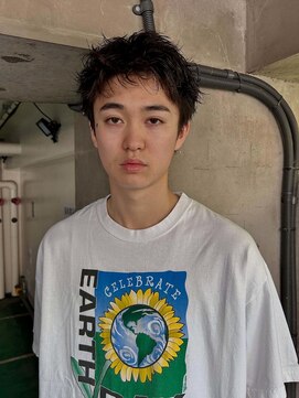 ヒュージ 三軒茶屋(huge) スパイキーショート/ニュアンスパーマ/メンズパーマ/メンズ