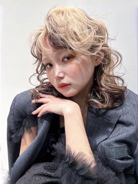 モニカ 栄店(MONIQA) milk tea×brown color