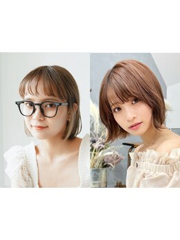 300色以上の豊富なカラーをご用意☆トレンドカラーをデザイン×肌透明感をカクテルしてオリジナルカラーに