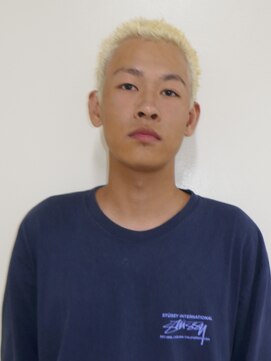 ルックグッドストア(LOOK GOOD STORE) メンズカットハイトーンブリーチバズボウズ