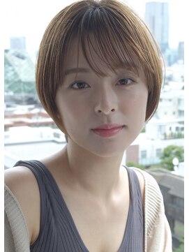 イチエ(ICHIE) ボブ前髪あり前髪なし面長丸顔/30代/40代/50代/ショート【高橋】
