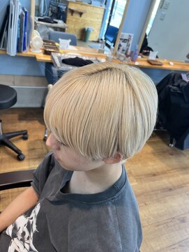 アン ブリーチ(UN BLEACH) 【ブリーチカラー】ミルクティーベージュ