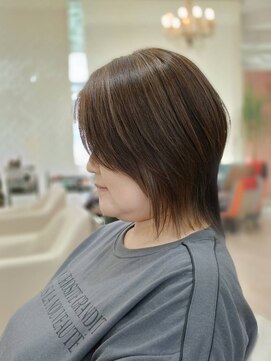《HAIRZ 》藤井☆白髪ぼかしカラースモーキートパーズグレー