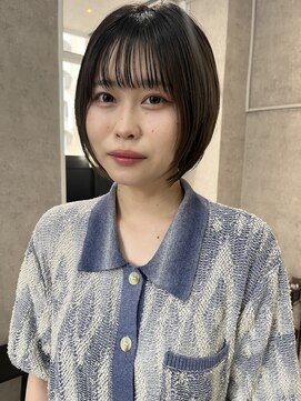 サクラ 岐阜(SAKURA) 丸みある可愛いボブ　岐阜市美容院