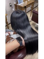 リリアン(ReLien)&nbsp;美髪縮毛矯正すると乾かすだけでこの艶です