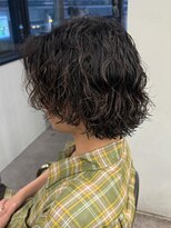 エルマーク 京都駅前(L-MARK)&nbsp;ツイストスパイラルパーマ/メンズ/眉毛/短髪/サーフカール