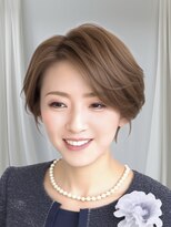 アヴソリューク(Absoluk)&nbsp;丸みショート　卒業式　入学式　ママさん　大人ショート