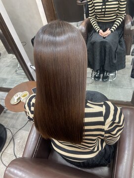 シアー 銀座店(SHEER.) 髪質改善×縮毛矯正×酸性ストレート【銀座,銀座一丁目美容室】