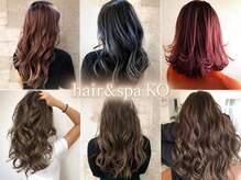 ヘアアンドスパ コー(hair&spa KO)