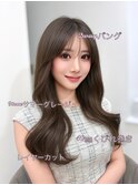 【松澤美穂】透明感モテヘア