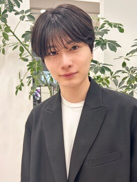 ソアメンズ 渋谷(soar men's) シースルーマッシュ韓国マッシュニュアンスパーマ黒髪