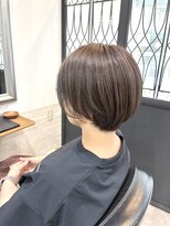 ヘアアンドメイク 心座(hair&make)&nbsp;大人ショート×透明感白髪染め