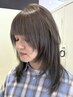 【平岡指名】似合わせレイヤーカット＋透明感カラー＋TOKIOインカラミ+マーブ