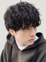 RETOUCH by fifth 銀座 ll Men's salon【10月26日NEW OPEN(予定)】&nbsp;銀座メンズパーマルーズパーマシャドウパーマセンターパート緩め