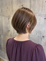 アトラ ハッピーヘアライフ 昭和町店(attra happyhairlife)&nbsp;丸み肩上ボブ