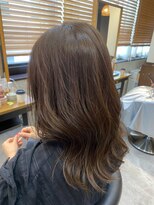 ヘアリゾート粋 トゥジュ 池袋東口店(tujuh) 透明感カラー/ブラウンベージュ/レイヤーカット