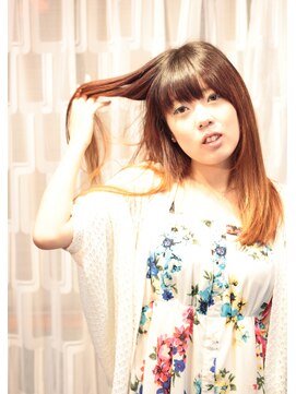 上町美容室 上町スタイル　ロング