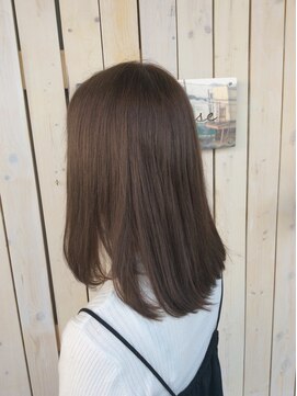 ユニヴァース 篠ノ井店(u ni verse) 透明感UP☆アッシュベージュ