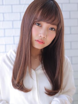 アグ ヘアー フラワー 葛西店(Agu hair flower) ☆ナチュラルストレート×毛先ワンカール☆