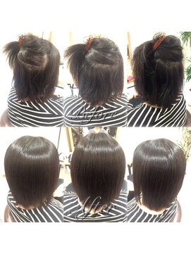 ノーブロー 酸性縮毛矯正専門技師(No.Blow) 名古屋の酸性縮毛矯正。エアリーな柔らかさで美しい美髪矯正