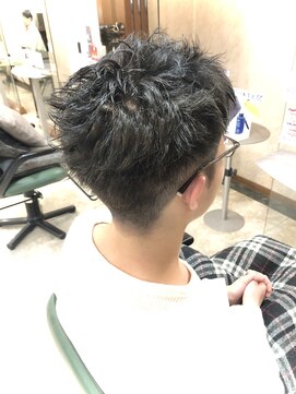 スーパーカットトリイマエショップ(SUPER CUT TORIIMAE SHOP) メンズ　刈り上げショート