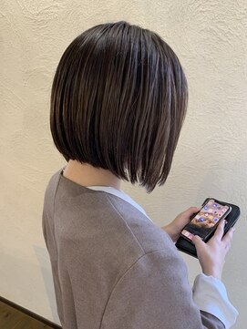 ニコ(hair room nico) 切りっぱなしボブ