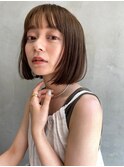 Chlom☆新宿 ハイライトベージュイルミナカラーハンサムショート