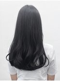 #セミロング#透明感カラー#韓国ヘア#ワンホンヘア
