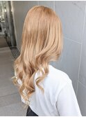 #ダブルカラー#ハイトーンカラー#ミルクティー
