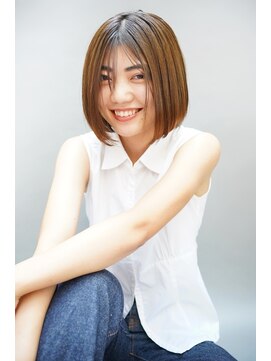 レスピア 銀座中央通り店(Respia) ぱつっとミニフィットボブ【銀座】30代40代50代/有楽町