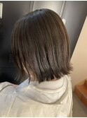 ダークトーン×ミニボブ