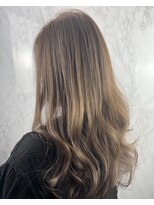 ビューティドレッセヤマノ 池袋パルコ(Beauty Dresse YAMANO) 【ハイライト】【デザインカラー】ミルキーバレイヤージュ