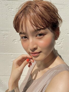 パーク(PARK) 【PARK】コーラルベージュ×ミニマムショート