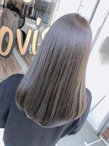 ラビス クローバー(Lovis clover) グレージュ　アースカラー　似合わせカット