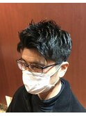 銀座 刈り上げ ツーブロック