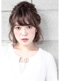 簡単アレンジ ☆ ハーフUP ☆