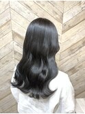 ブリーチなし☆透明感グレー
