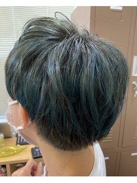 ニコデュエ 本厚木(nico. due) オリーブカラーハイライト