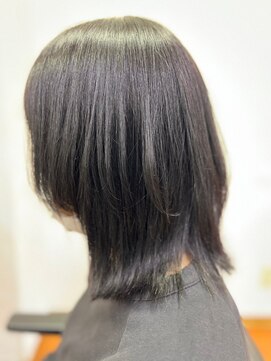 アークスヘアー ラべージュ大人可愛い★小顔ショートボブ前下がりウルフカット