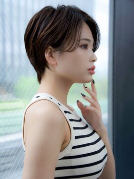 エインアンリー 表参道(AIN.ANLY.) 前髪なし大人ショート20代30代40代【AIN.表参道】川原大地