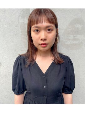 リル(Lilu) 大人オン眉ミディアム☆ 丸田美花