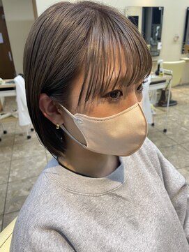 アオ 甲府本店(AO) AO hair 透け感ブラウン