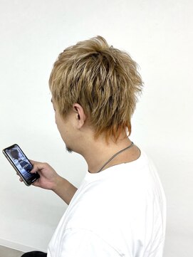 トト 船橋店(toto.) ハイライト/マッシュパーマ/アッシュブラック[西船橋/津田沼]