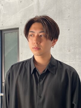 ガレージ バイ グリーン 原宿 表参道(Garage by green) 【MIIMAN】毛流れセンターパート