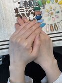 ジェルネイル/ラメグラデーション