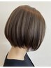 【うるツヤ髪コース】カット＋カラー＋毛髪改善縮毛矯正＋トリートメント
