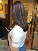 【細めハイライト】派手になりすぎない細めハイライトカラー