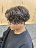 波巻きスパイラルパーマツイストスパイラルパーマシャドウパーマ