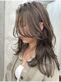白髪ぼかしハイライト