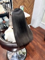 ル レーヴ 和田店(Le reve)&nbsp;ナチュラルストレート/クオライン縮毛矯正/髪質改善【横井】